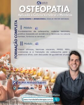 Osteopatia Aplicada à Coluna Vertebral e Membros